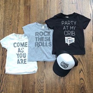 Set of 3 Boutique T-Shirts